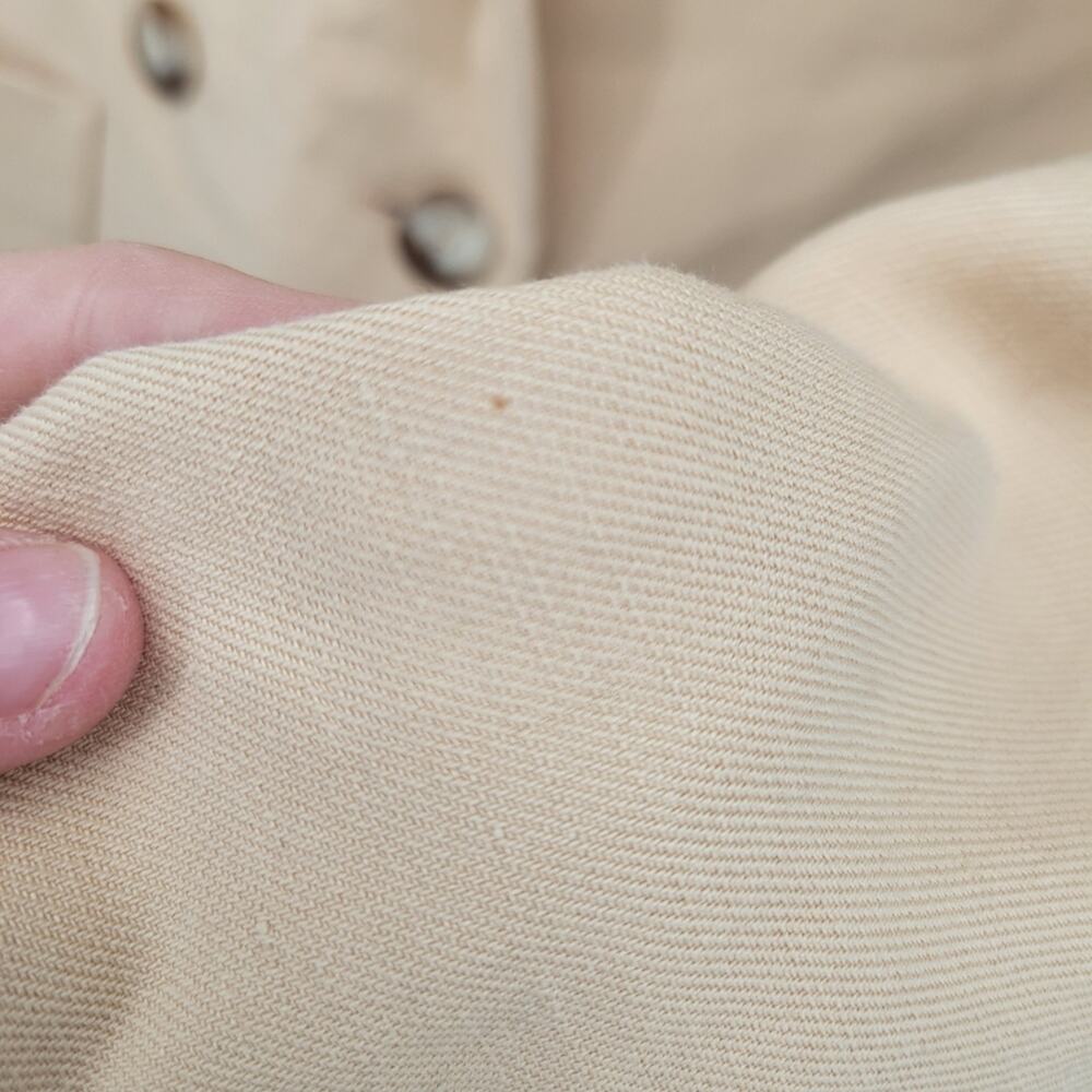 Sezane Paris Michele Jacket Blazer in a Pale Yellow Mottled Ecru Size 38 Medium - Picture 10 of 16